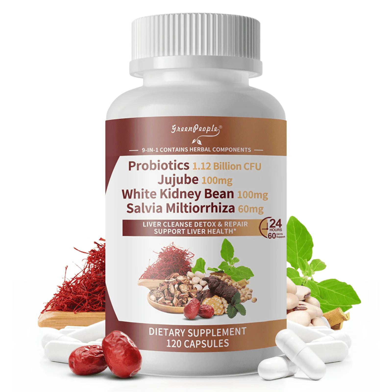 9-in-1 Liver Cleanse & Women’s Probiotic Supplement | 467 Billion CFU | 120 Capsules - Image 9