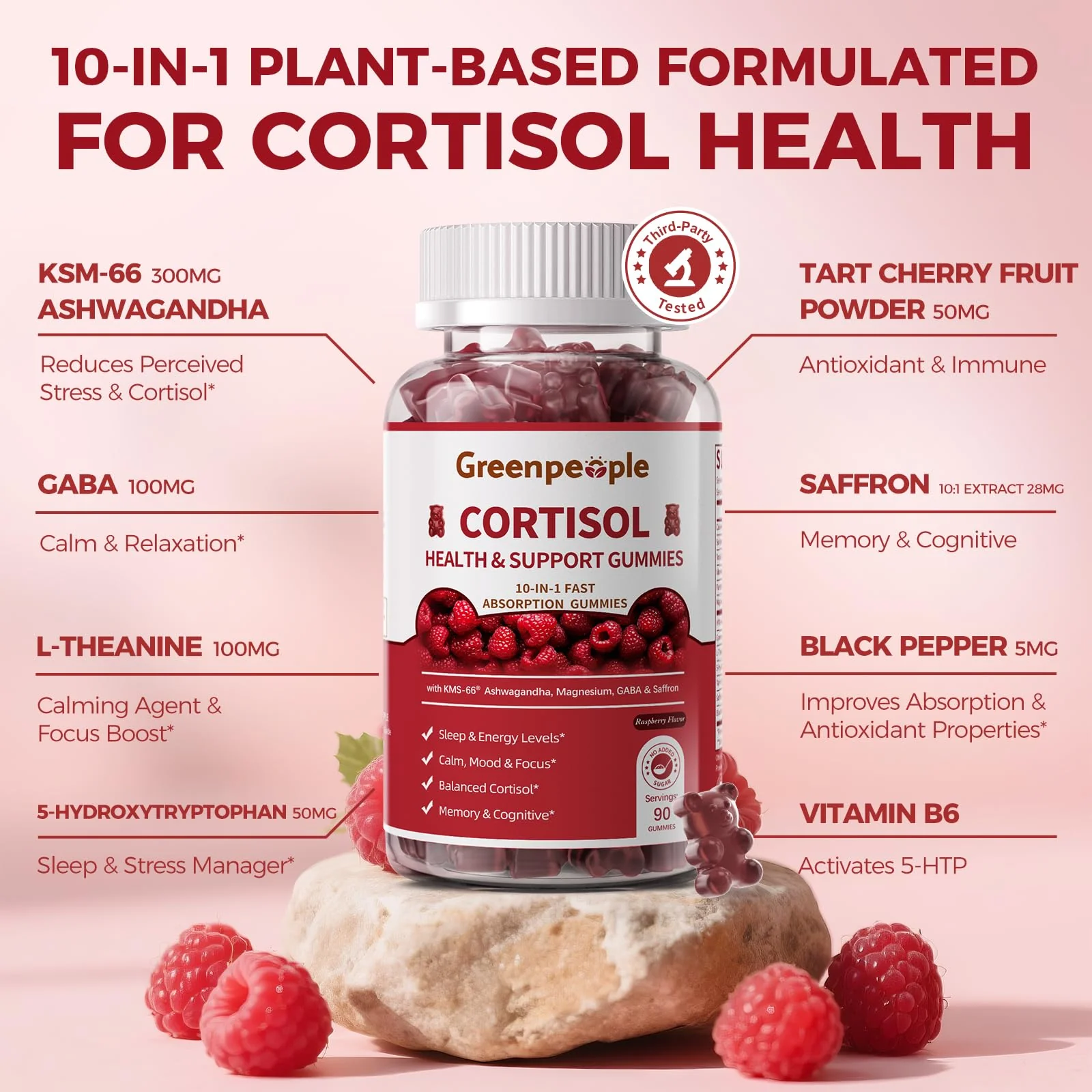 Cortisol Balance Gummies | 60 counts - Image 10