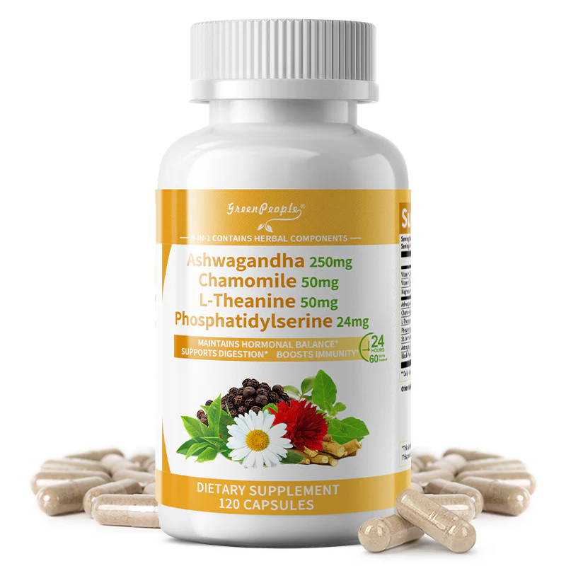 Cortisol Balance Support Vegan Capsules– 5000mg Ashwagandha + Magnesium Glycinate - Image 7