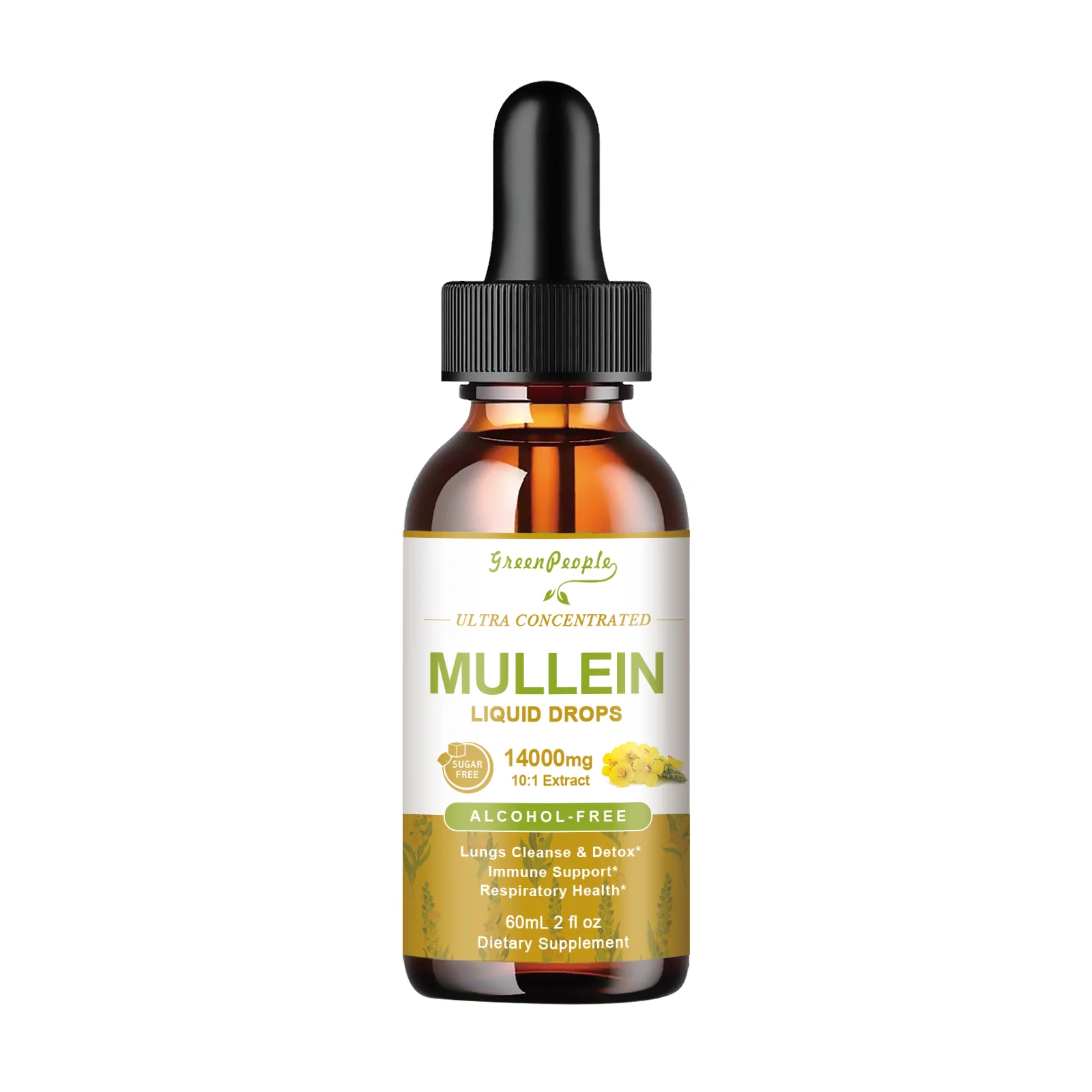 GREENPEOPLE Mullein Flavor Drops Supplement with Calendula & Elderberry - Image 7